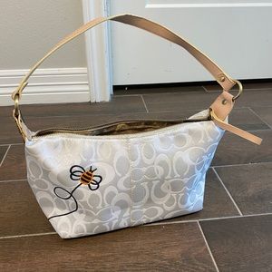 Small white purse